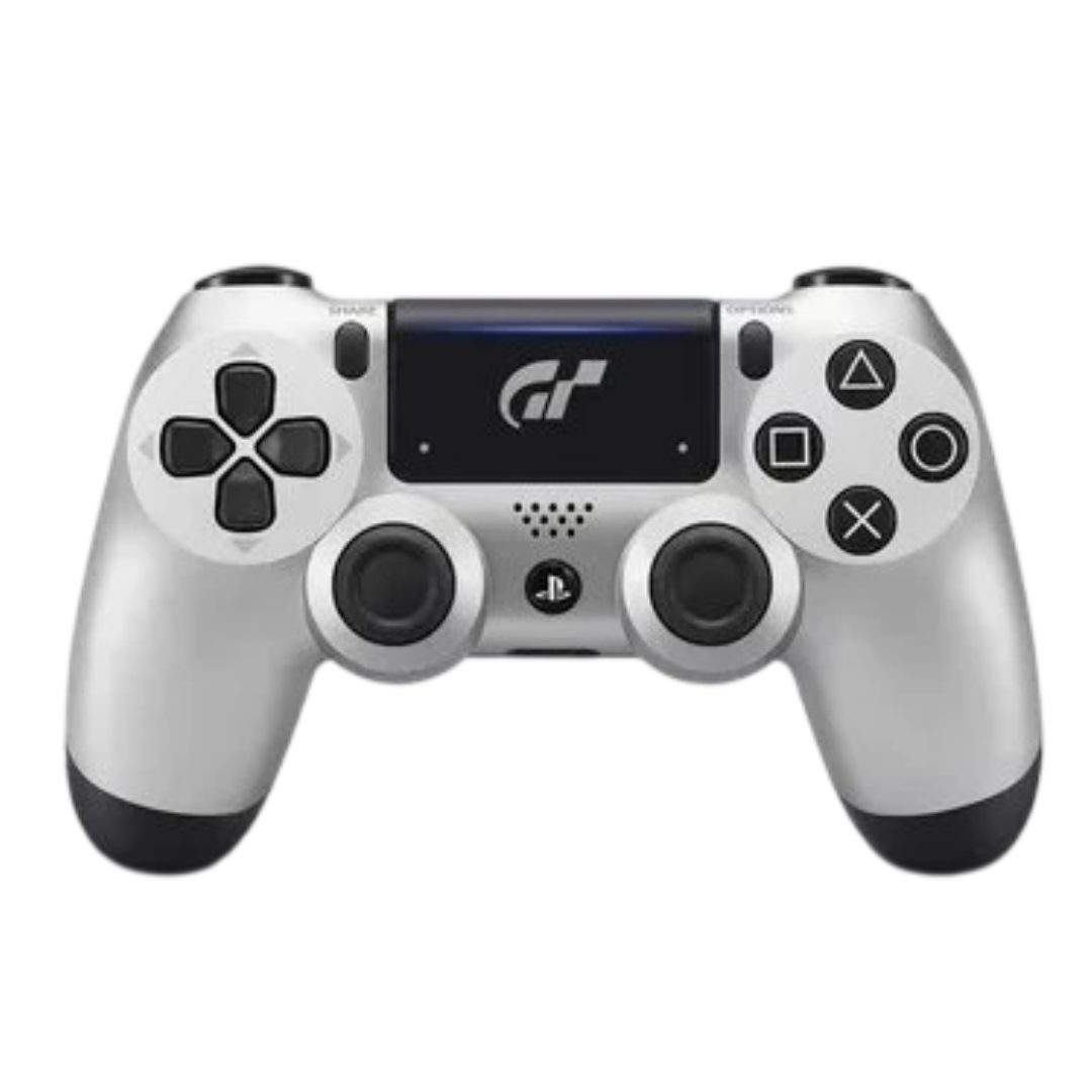 DualShock 4 ovladač – stříbrný Gran Turismo
