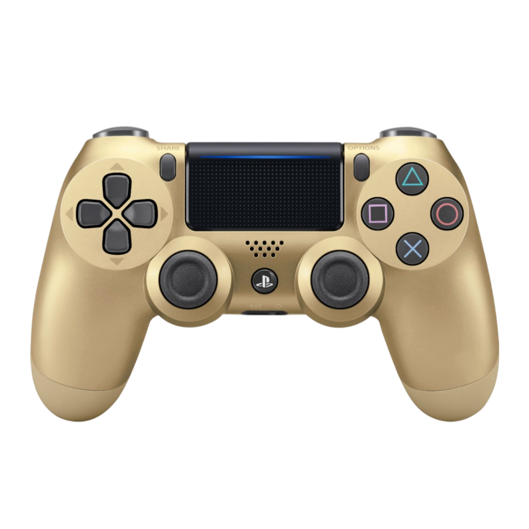 DualShock 4 ovladač – zlatý
